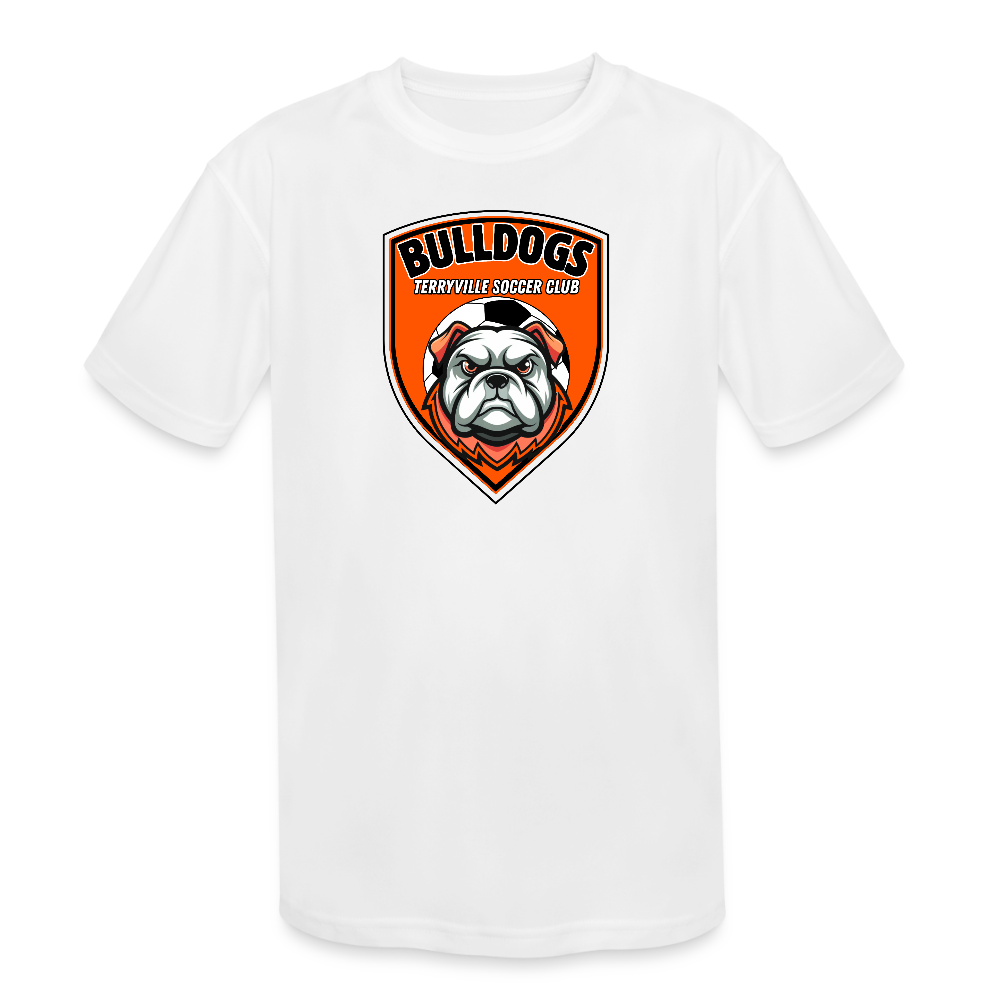 Kids' Moisture Wicking Performance T-Shirt - white