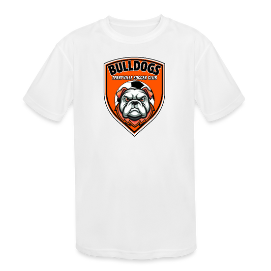 Kids' Moisture Wicking Performance T-Shirt - white