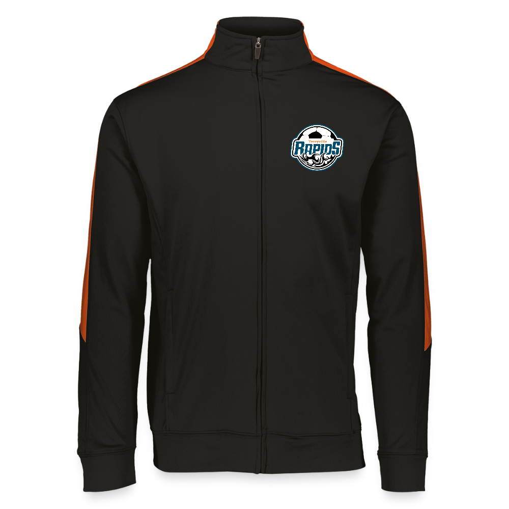 Augusta Sportswear Unisex 2.0 Medalist Jacket - black/orange