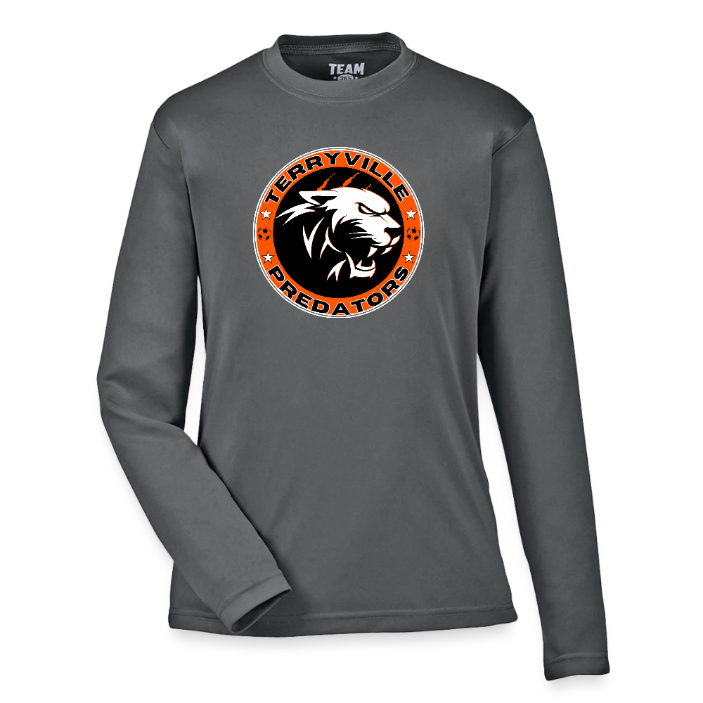 Youth Zone Performance Long-Sleeve T-Shirt - graphite
