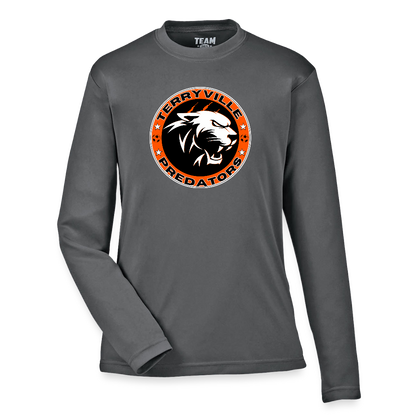 Youth Zone Performance Long-Sleeve T-Shirt - graphite