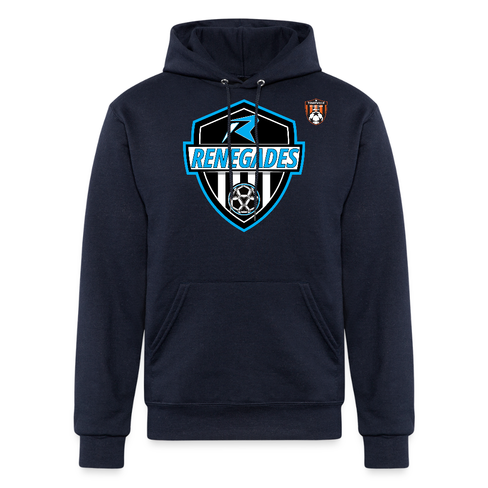 Champion Unisex Powerblend Hoodie - navy