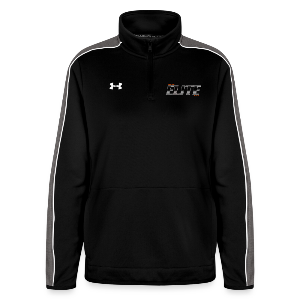 Under Armour Women's Command Quarter Zip 2.0 - black/white