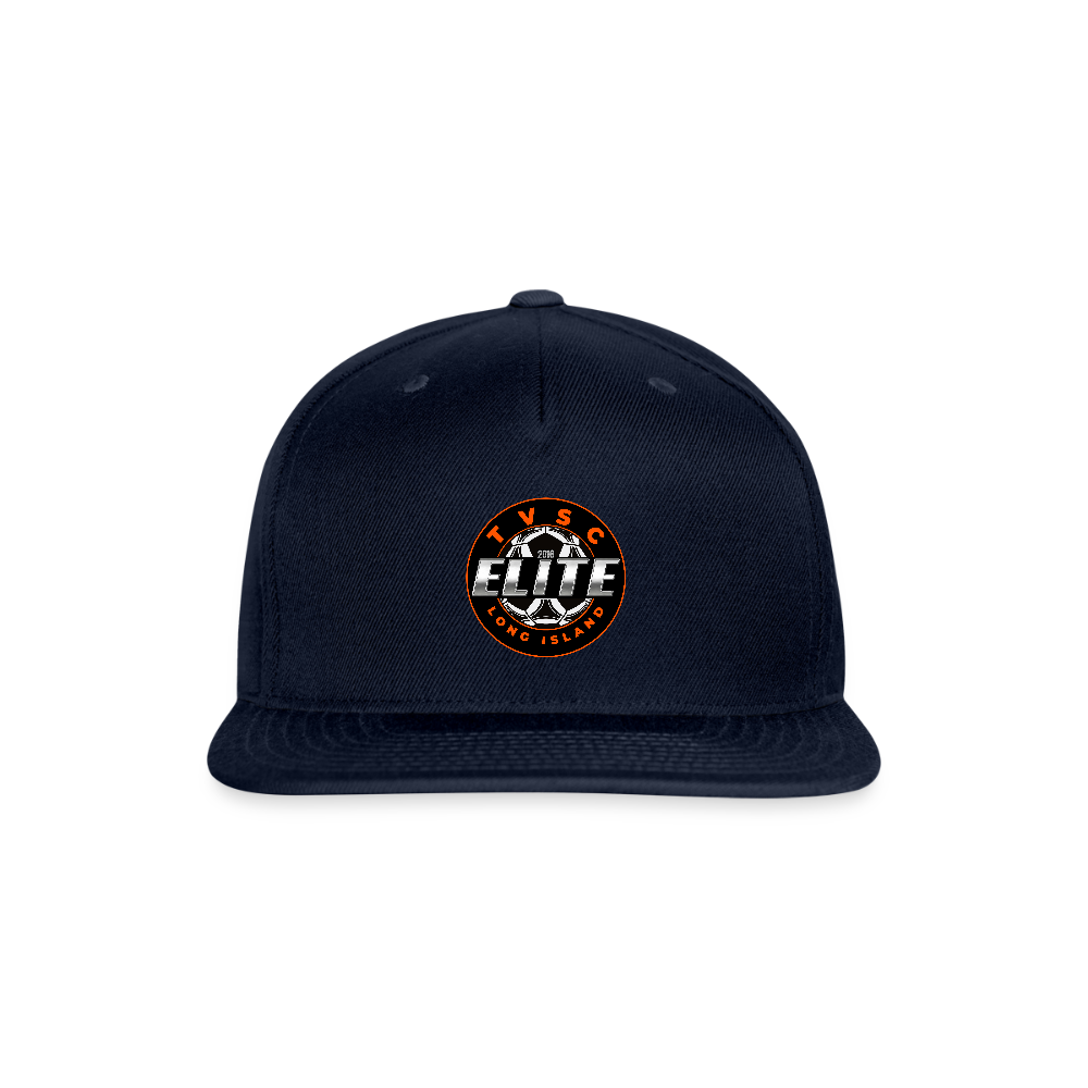 Snapback Baseball Cap - navy