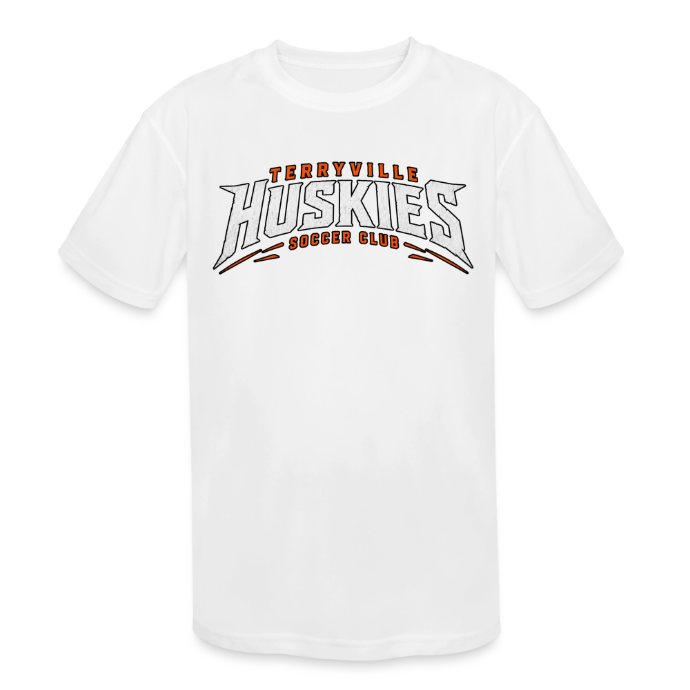 Kids' Moisture Wicking Performance T-Shirt - white