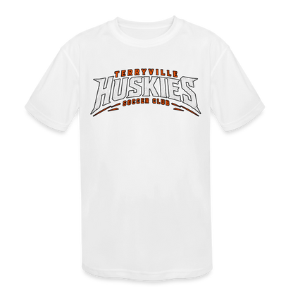 Kids' Moisture Wicking Performance T-Shirt - white