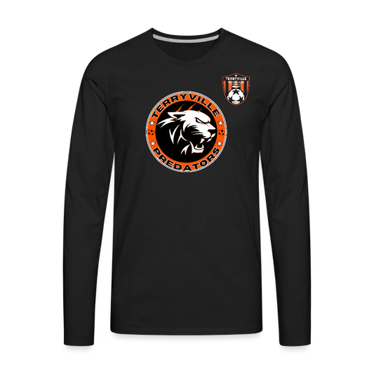 Men's Premium Long Sleeve T-Shirt - black