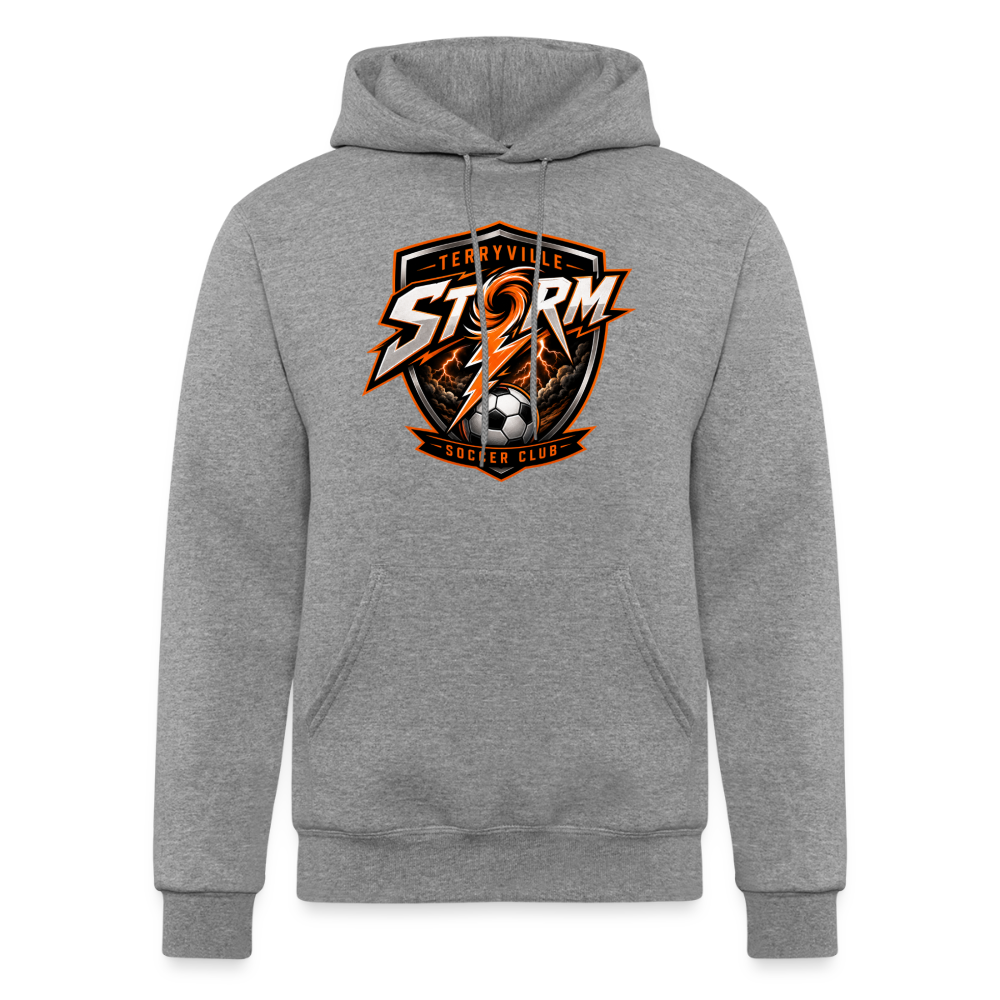 Champion Unisex Powerblend Hoodie - heather gray