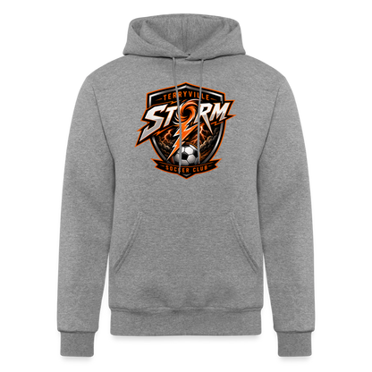 Champion Unisex Powerblend Hoodie - heather gray
