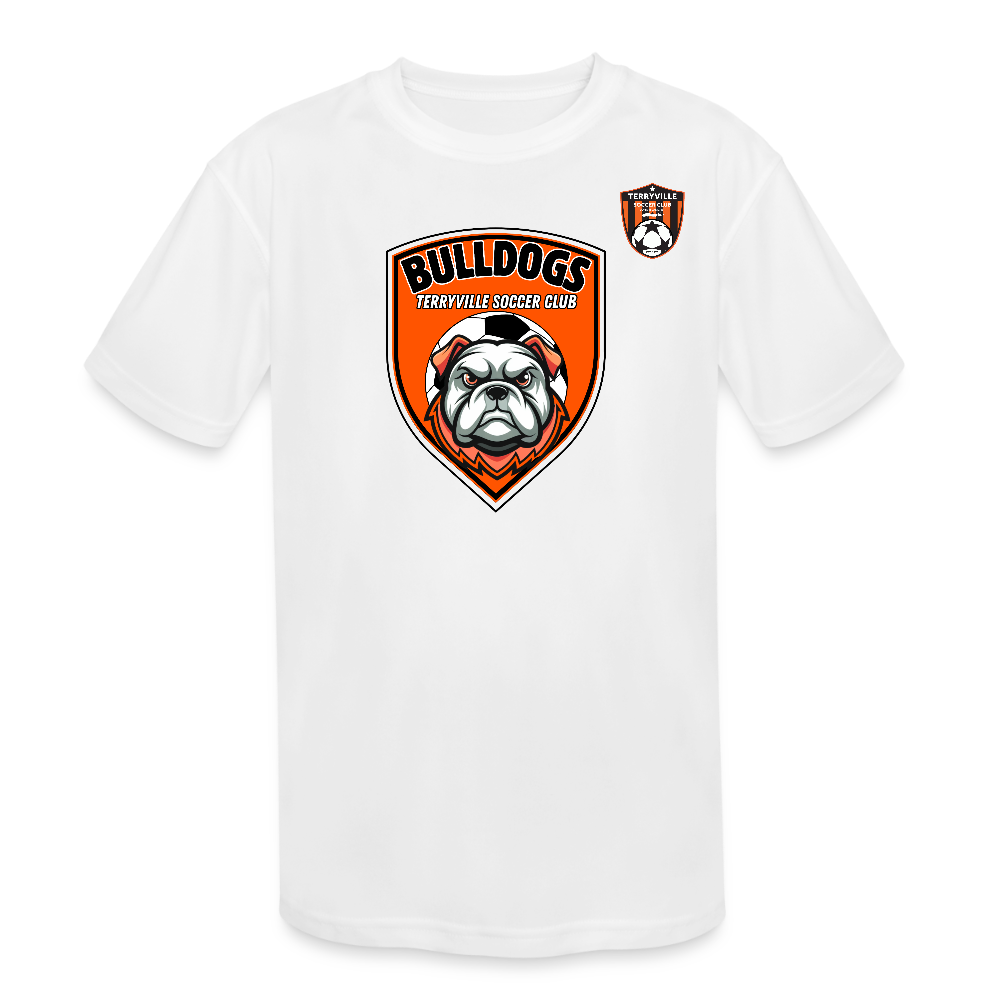 Kids' Moisture Wicking Performance T-Shirt - white