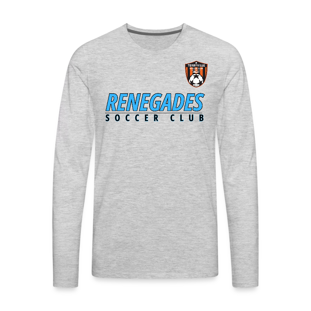 Men's Premium Long Sleeve T-Shirt - heather gray