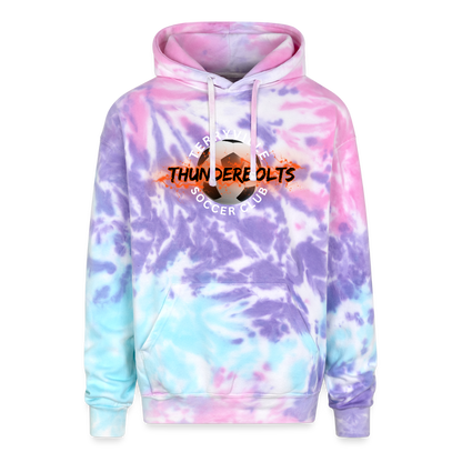 Adult Tie Dye Hoodie - cotton candy