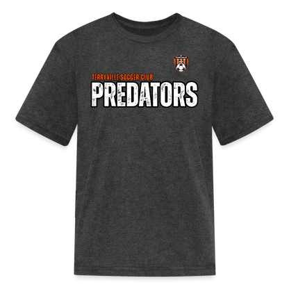 Kids' T-Shirt - heather black