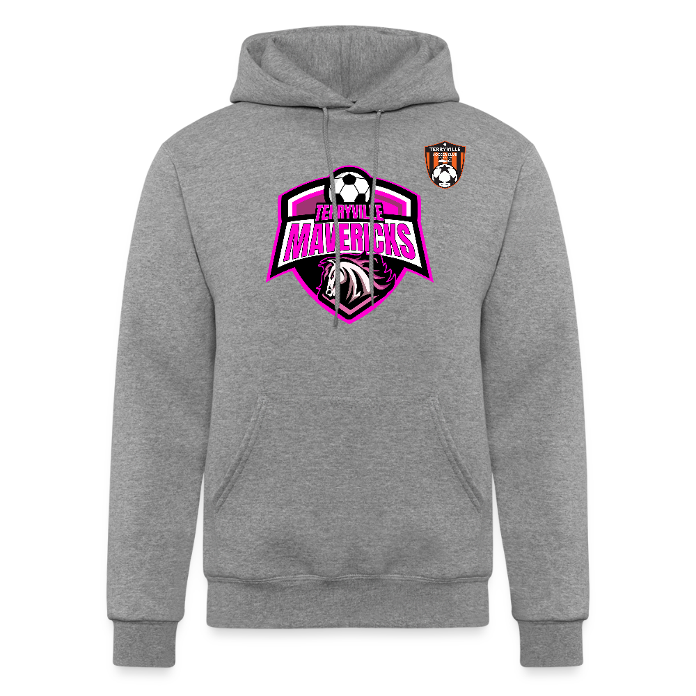 Champion Unisex Powerblend Hoodie - heather gray