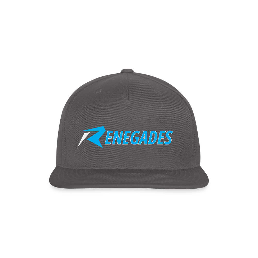 Snapback Cap - dark grey