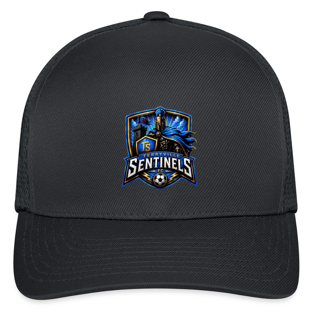 Flexfit Fitted Baseball Cap - charcoal
