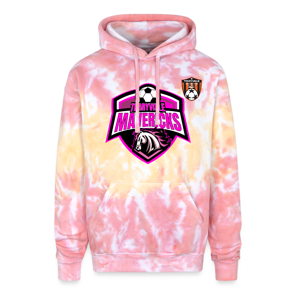 Adult Tie Dye Hoodie - funnel cake