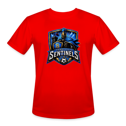 Men’s Moisture Wicking Performance T-Shirt - red