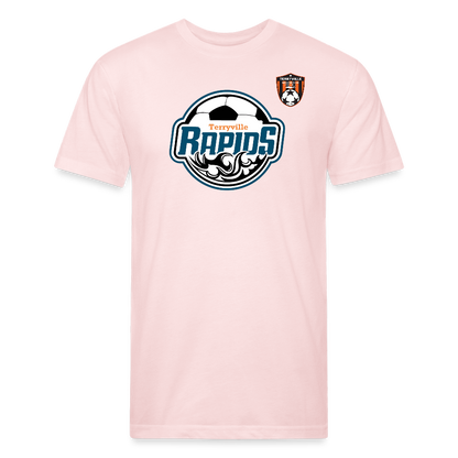Fitted Cotton/Poly T-Shirt by Next Level - blush pink 