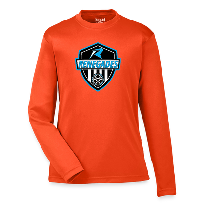 Youth Zone Performance Long-Sleeve T-Shirt - orange
