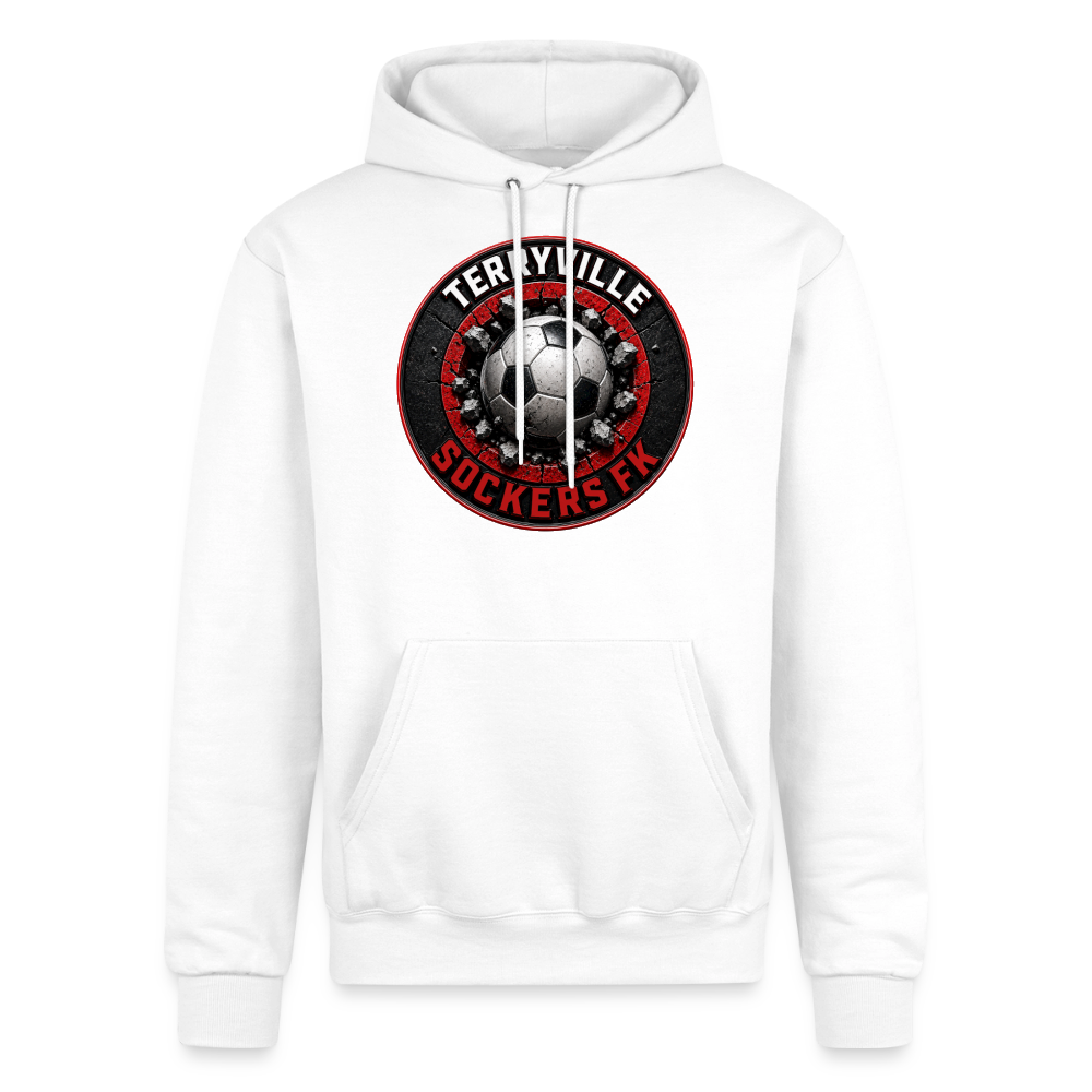 Champion Unisex Powerblend Hoodie - white