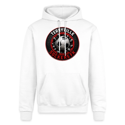 Champion Unisex Powerblend Hoodie - white