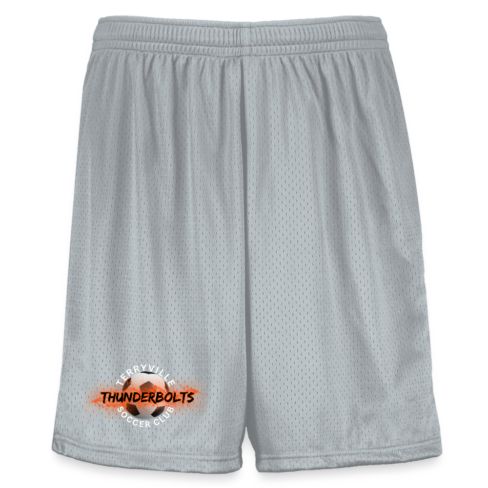 Augusta Sportswear Youth Modified Mesh Short - silver