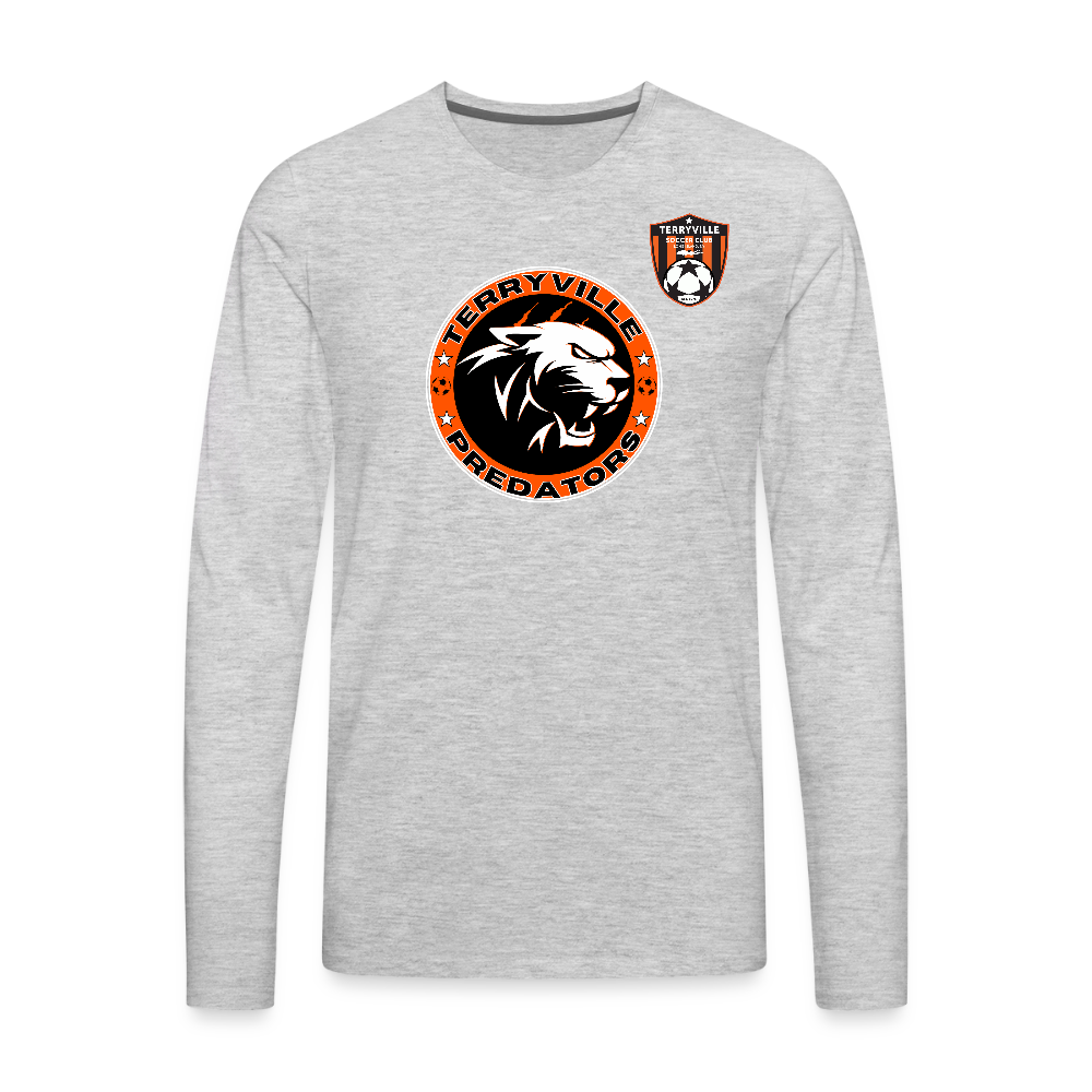 Men's Premium Long Sleeve T-Shirt - heather gray