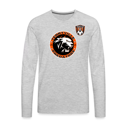 Men's Premium Long Sleeve T-Shirt - heather gray