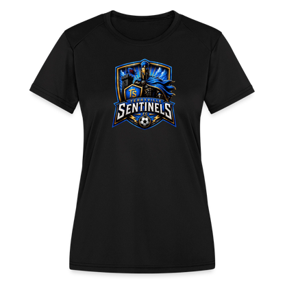Women's Moisture Wicking Performance T-Shirt - black