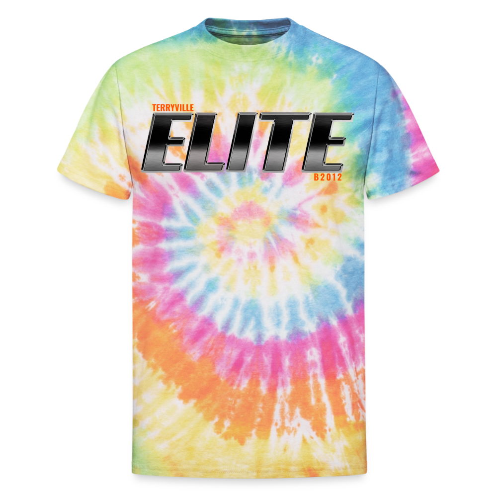 Unisex Tie Dye T-Shirt - rainbow
