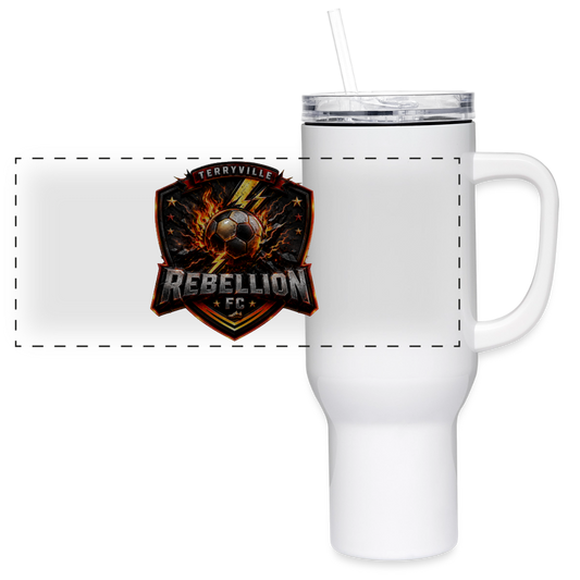 40 oz Travel Tumbler - white
