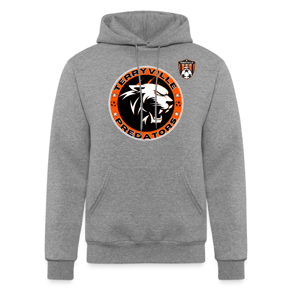 Champion Unisex Powerblend Hoodie - heather gray