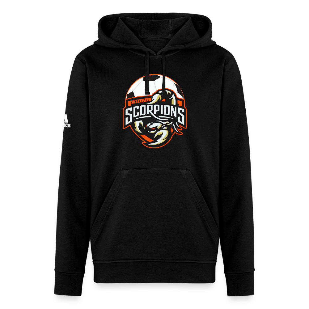 Adidas Unisex Fleece Hoodie - black