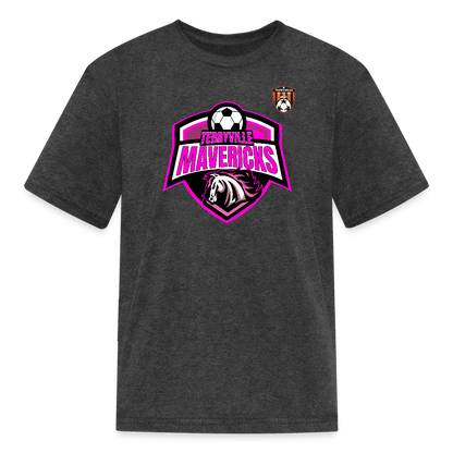 Kids' T-Shirt - heather black