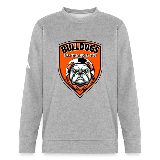 Adidas Unisex Fleece Crewneck Sweatshirt - heather gray