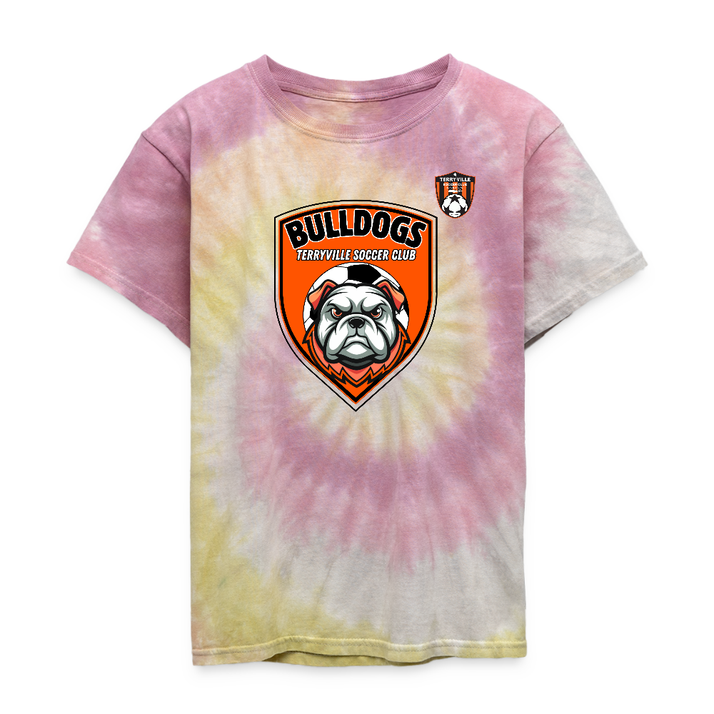 Kid's Tie Dye T-Shirt - Desert Rose