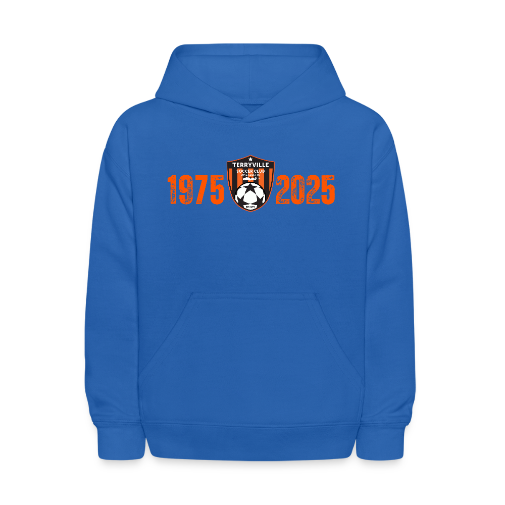 50th Anniversary Kids Hoodie - royal blue