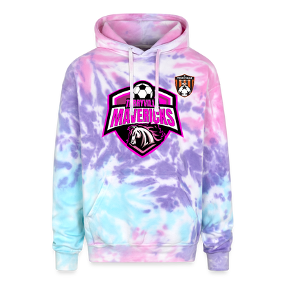 Adult Tie Dye Hoodie - cotton candy