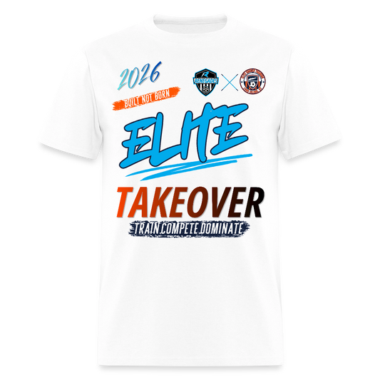 2026 Elite Takeover Camp Tee - white