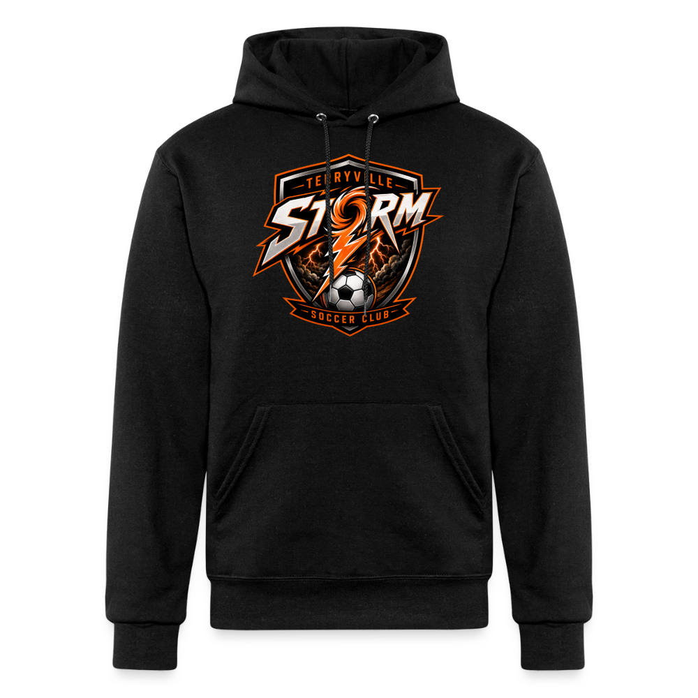 Champion Unisex Powerblend Hoodie - black