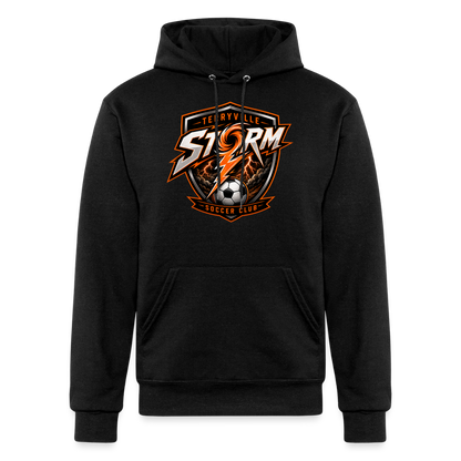Champion Unisex Powerblend Hoodie - black