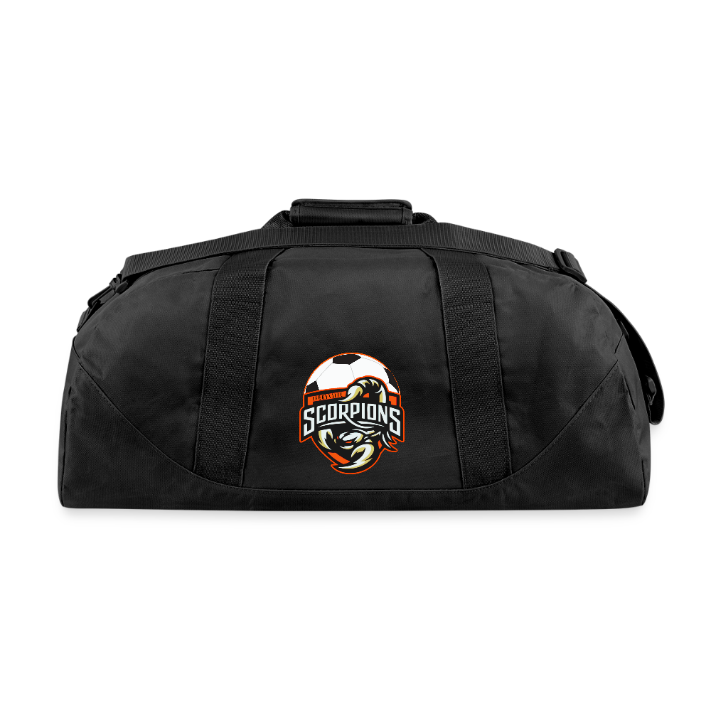 Recycled Duffel Bag - black