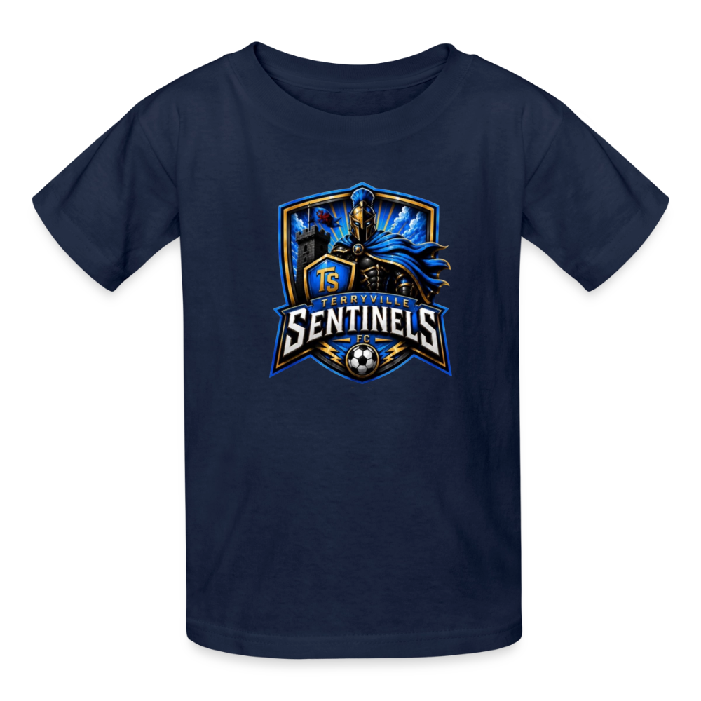 Gildan Ultra Cotton Youth T-Shirt - navy