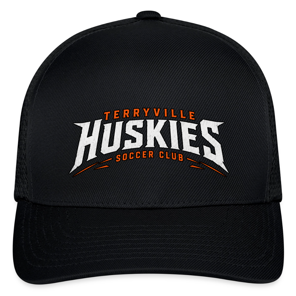 Flexfit Fitted Baseball Cap - black