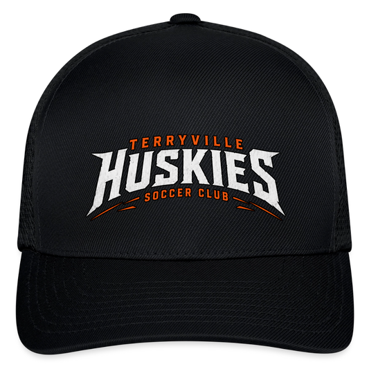 Flexfit Fitted Baseball Cap - black