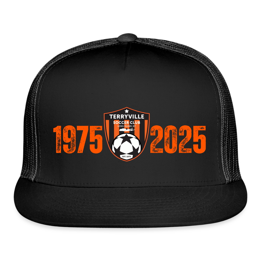 50th Anniversary Trucker Hat - black/black