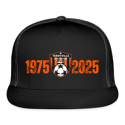 50th Anniversary Trucker Hat - black/black