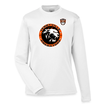 Youth Zone Performance Long-Sleeve T-Shirt - white