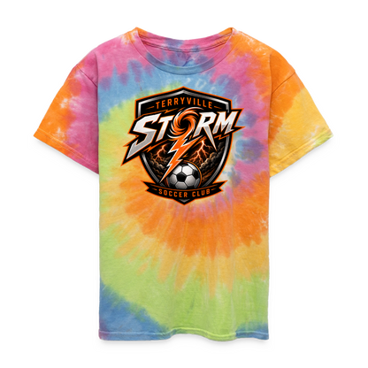 Kid's Tie Dye T-Shirt - rainbow